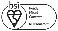 BSI Kitemark certified — Ready Mixed Concrete